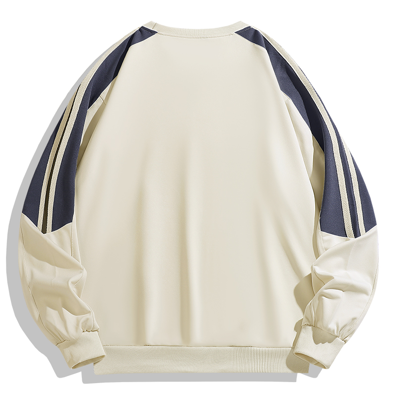 Ensemble sweat-shirt et jogging à empiècements contrastés · Détails d'usine d'origine