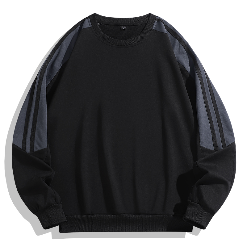 Ensemble sweat-shirt et jogging à empiècements contrastés · Détails d'usine d'origine