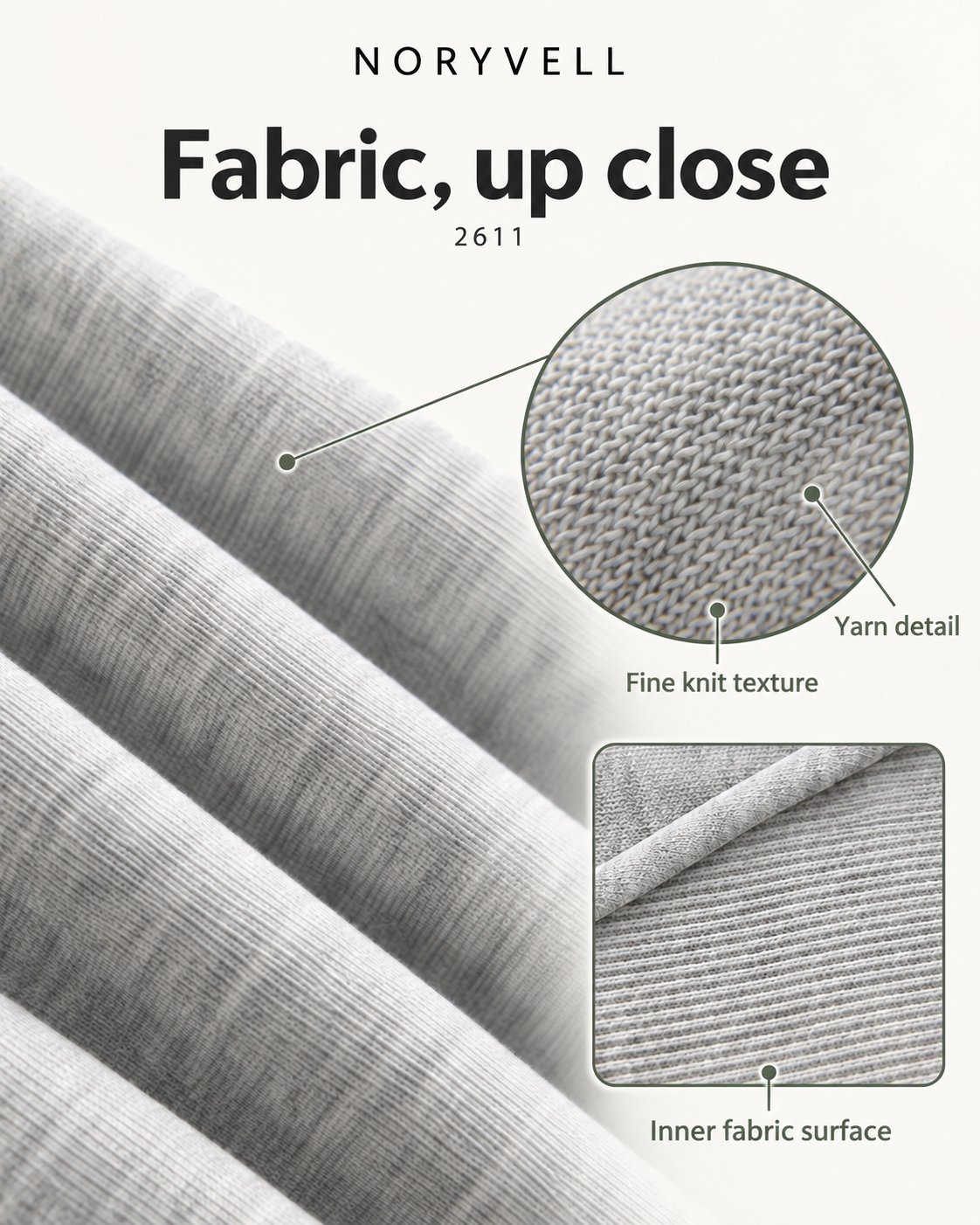 Pantalon droit à cordon de serrage · Le tissu, de près