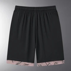 Noir / bordure rose · dos